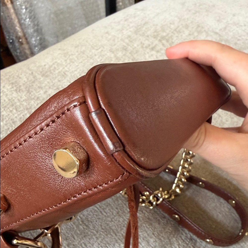 Rebecca Minkoff Mini MAC Crossbody Bag with Gold Accents - Picture 10 of 16